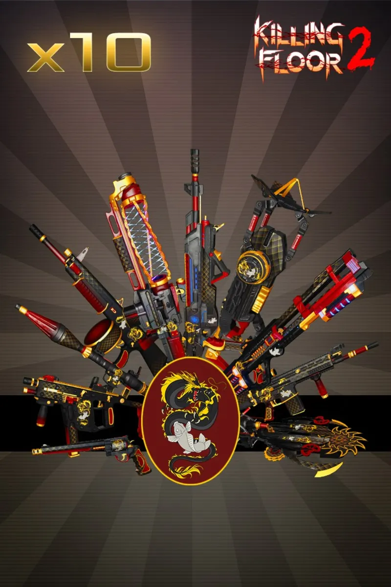 Dragon And Koi Tier 4 Weapon Skin Bundle | XBOX | На любой аккаунт