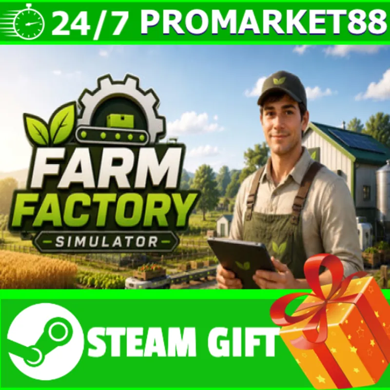 ВСЕ СТРАНЫ+РОССИЯ Farm Factory Simulator STEAM GIFT