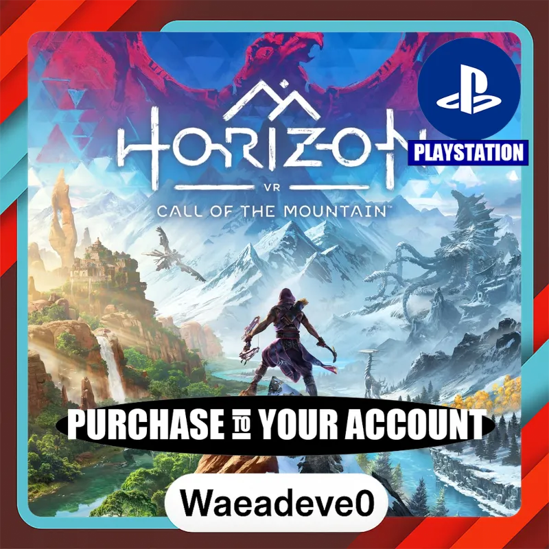 Horizon Call of the Mountain – PlayStation (PSN) – Purchase in Your Account