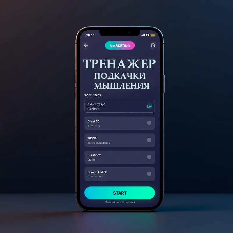 Тренажёр прокачки маркетингового мышления