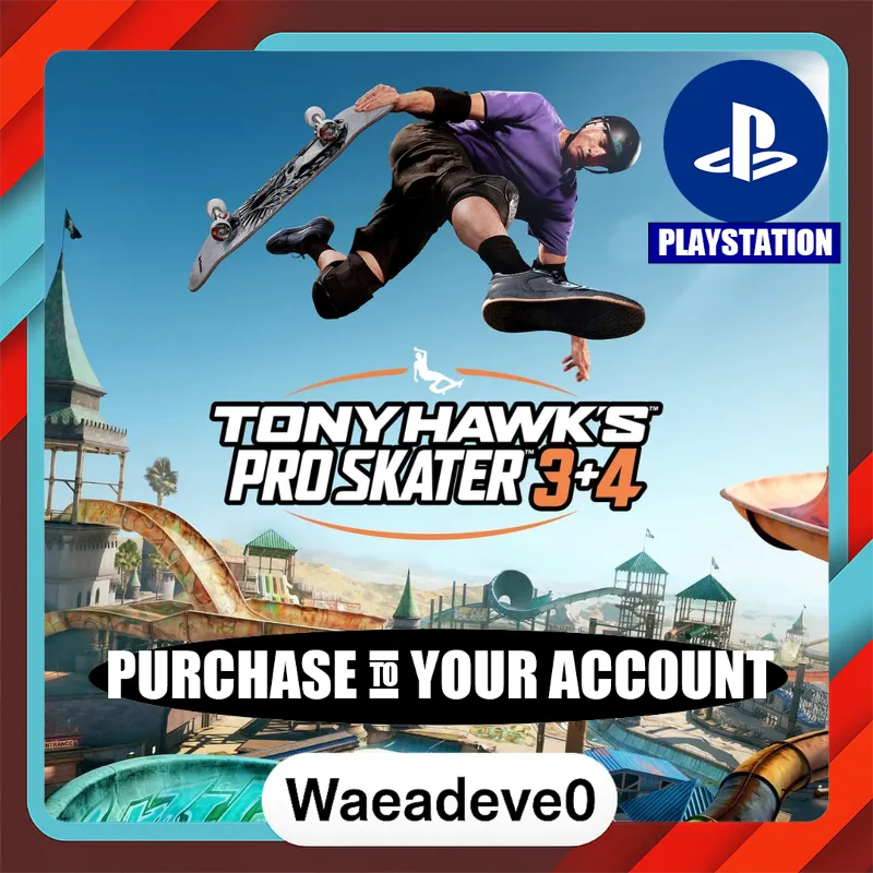 Tony Hawk's Pro Skater 3 + 4 - Cross-Gen Edition – PlayStation (PSN) – Purchase in