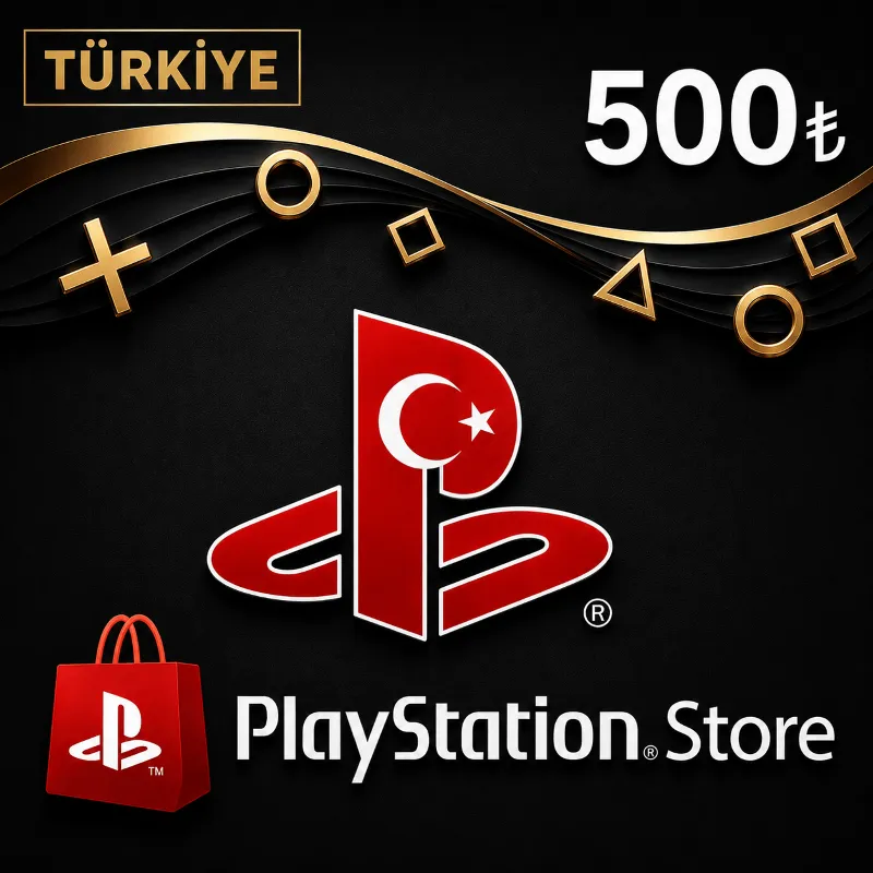500 - TRY - PlayStation PSN - Turkey