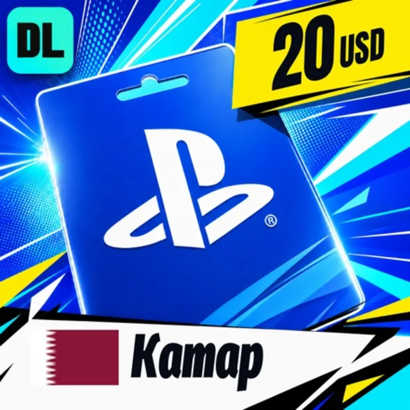 PlayStation Network (PSN) Катар 20 USD цифровой код — автовыдача 24/7