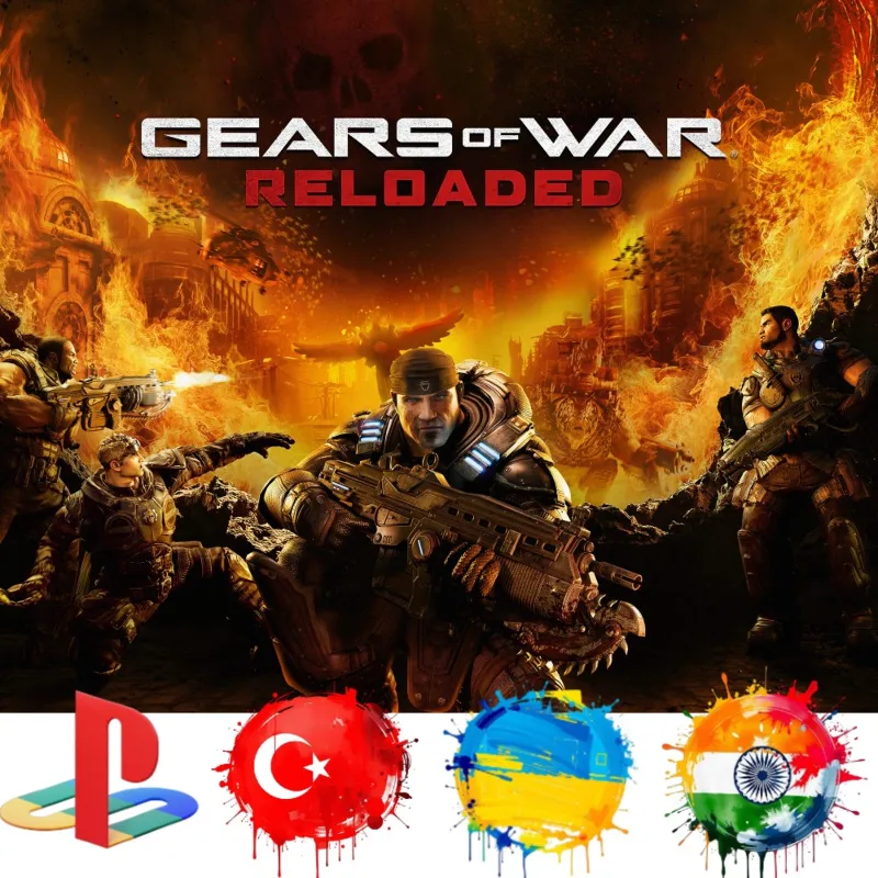 Gears of War Reloaded PS5/ТУРЦИЯ/УКРАИНА/ИНДИЯ/PS