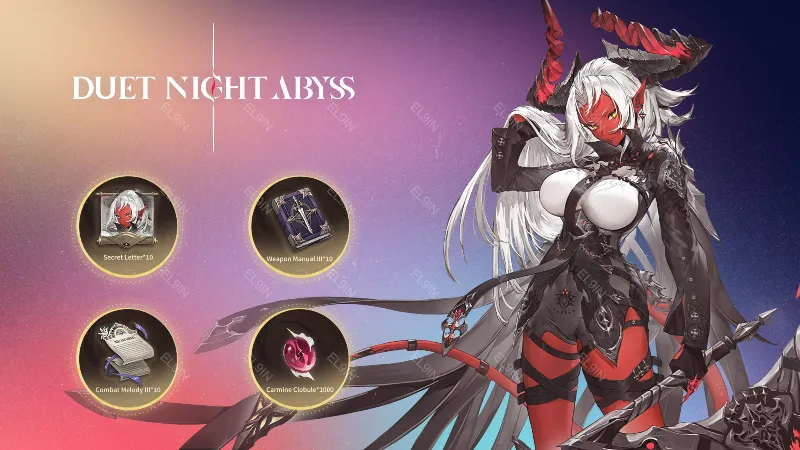 【Duet Night Abyss - Windbreath Character Supply Chest: Hellfire】Epic