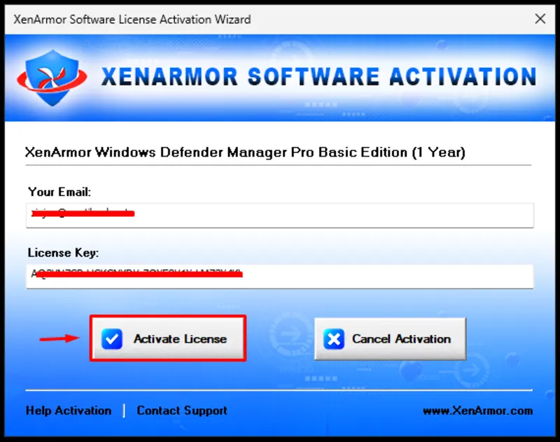 XenArmor Windows Defender Manager Pro Basic Edition Лицензионный ключ на 1 год