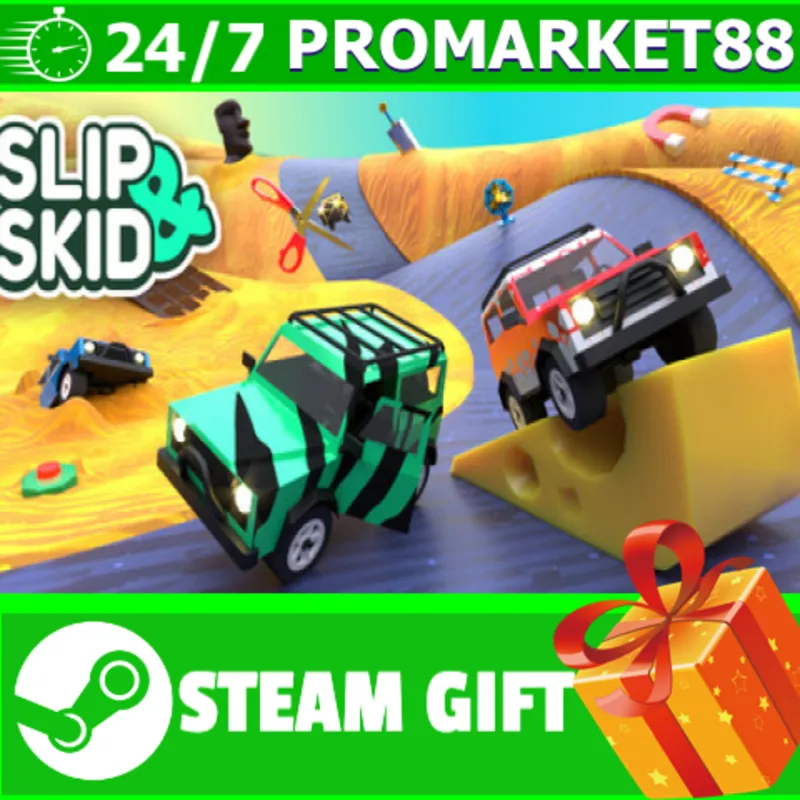 ВСЕ СТРАНЫ+РОССИЯ Slip & Skid STEAM GIFT