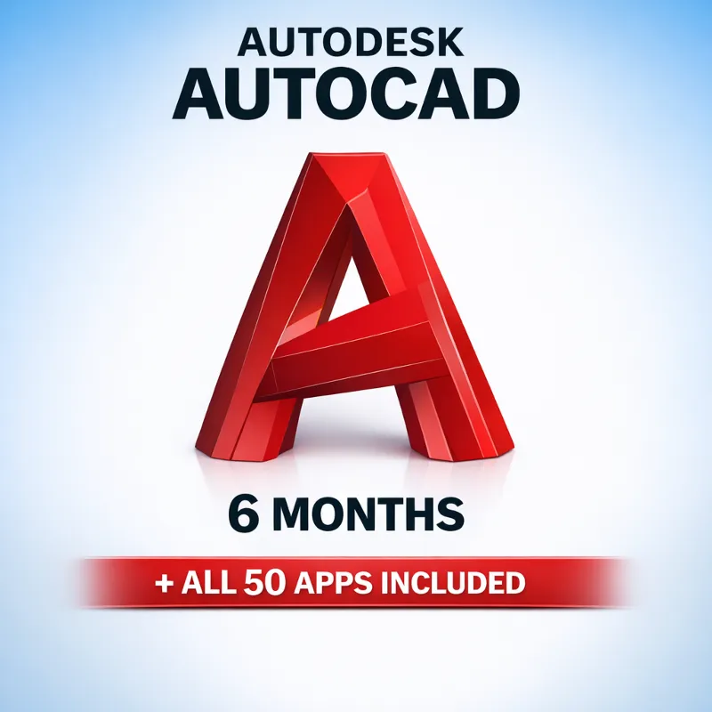 Autodesk AutoCAD 2026 (+ Все 50 приложений) | 6 Месяцев | Личный аккаунт