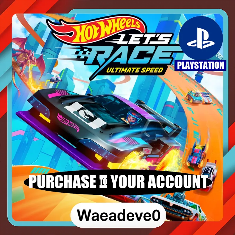 Hot Wheels Let's Race : Ultimate Speed – PlayStation (PSN) – Purchase in Your Account