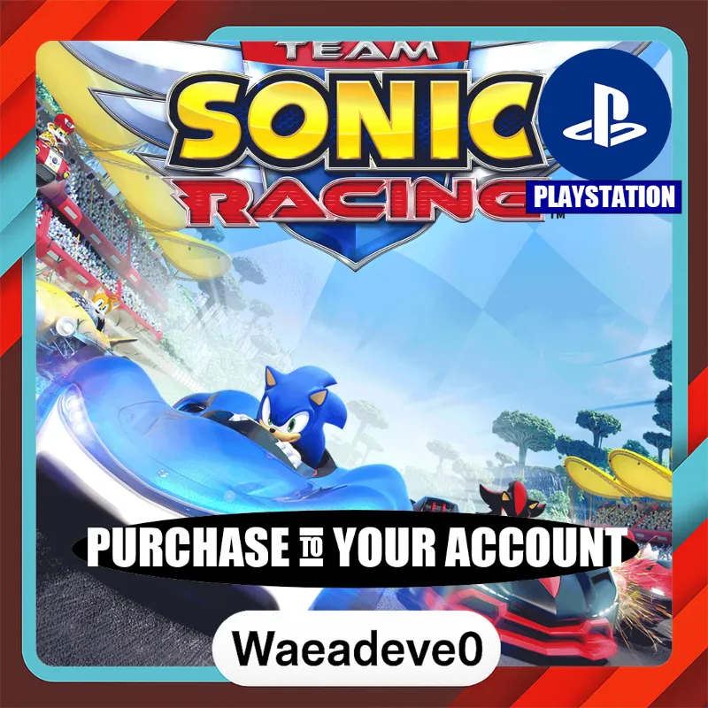 Team Sonic Racing – PlayStation (PSN) – Purchase in Your Account