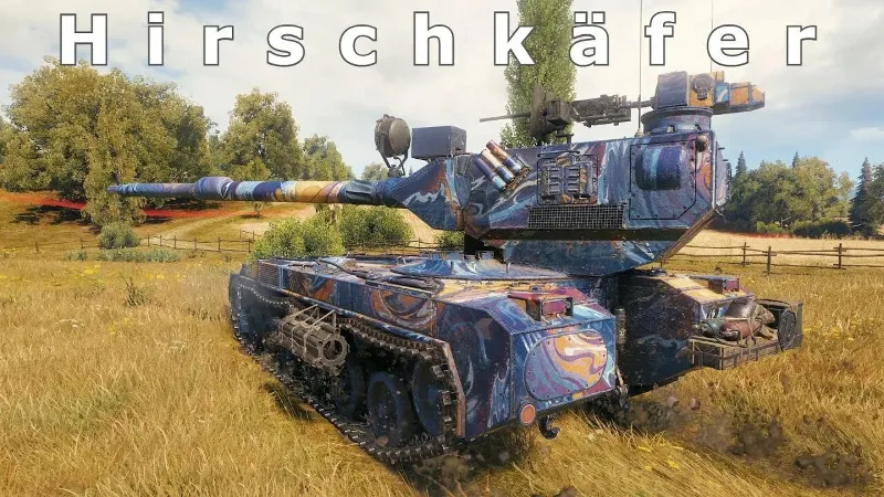 [11] Hirschkäfer в Ангаре (Wargaming)