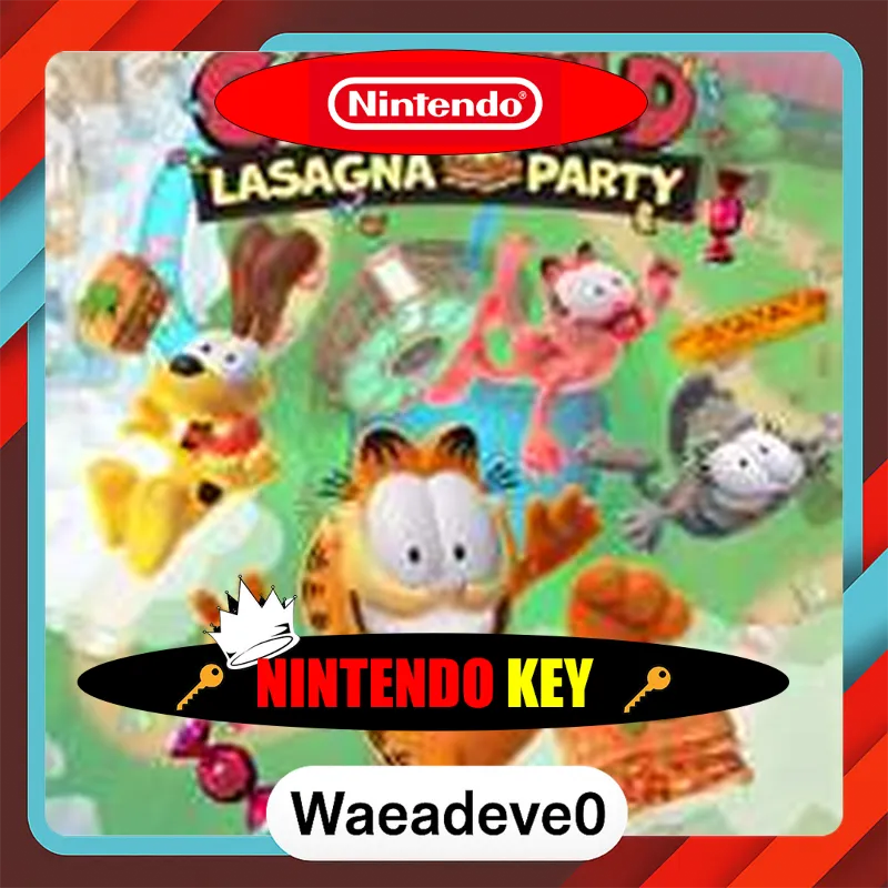 Garfield Lasagna Party (Nintendo Switch) eShop Key EUROPE