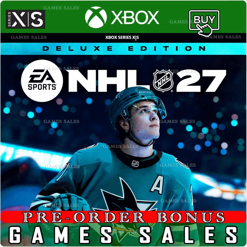 NHL® 27 DELUXE EDITION XBOX SERIES X|S XBOX SERIES X|S ПРЕДЗАКАЗ С БОНУСАМИ
