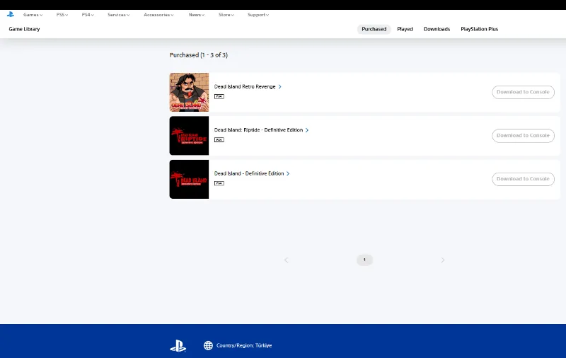 Dead Island Definitive Collection + ТУРЕЦКИЙ АККАУНТ PLAYSTATION - АВТОВЫДАЧА