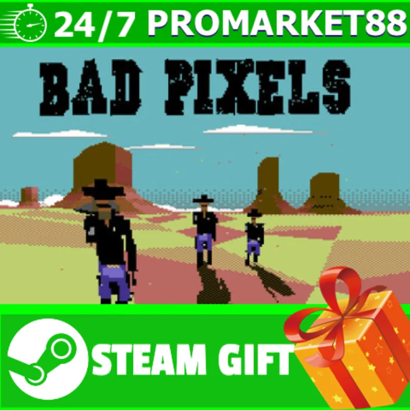 ВСЕ СТРАНЫ+РОССИЯ Bad Pixels STEAM GIFT