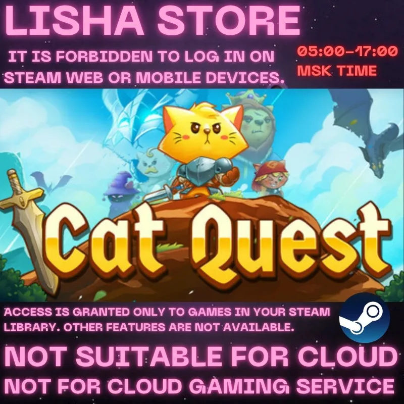 Cat Quest Стим Оффлайн На 90 дней