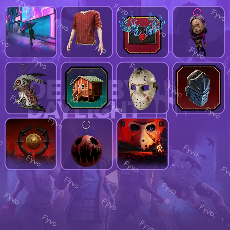 Dead by Daylight Твич Дропс 11 Предметов | DbD Twitch Drops