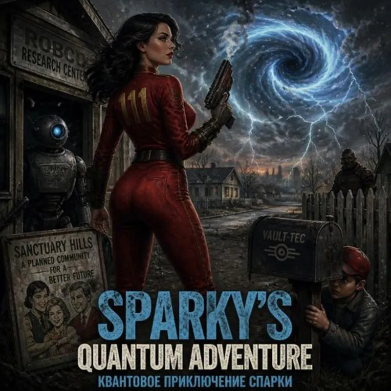 Русский перевод для модификации "Sparky's Quantum Adventure" для Fallout 4