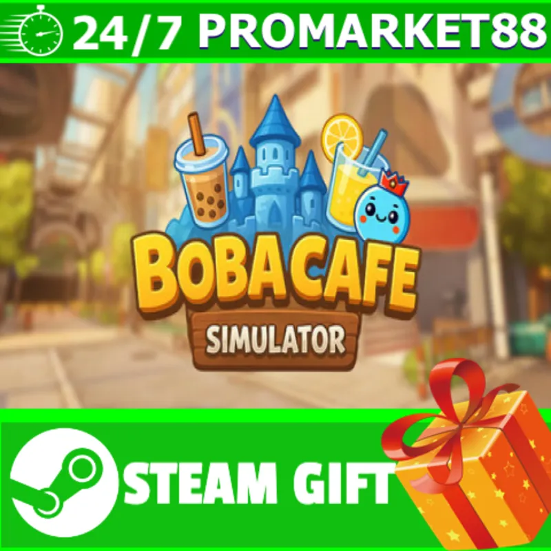 ВСЕ СТРАНЫ+РОССИЯ Boba Cafe Simulator STEAM GIFT