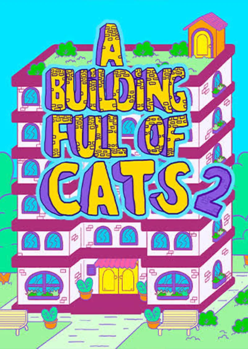 A Building Full of Cats 2 Steam ключ Весь Мир Global RU/CIS РФ Россия key код стим