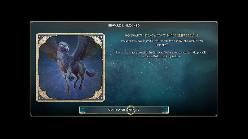 Hogwarts Legacy: Верховое животное «Ониксовый гиппогриф» (Ключ Xbox One/Series X|S)