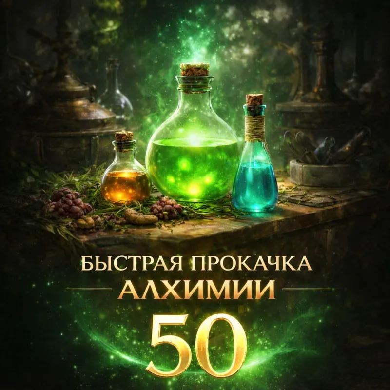 TESO: Комплект ингредиентов для прокачки Алхимии (50 уровень)