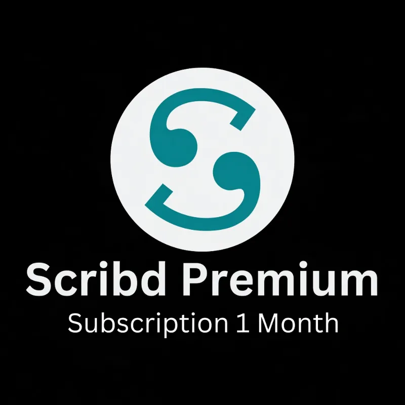 Подписка Scribd Premium на 1 месяц общий доступ