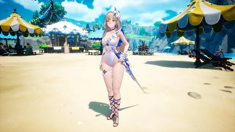 DragonSword : Awakening - Costume : White Flower of the Blue Waves АВТОДОСТАВКА STEAM