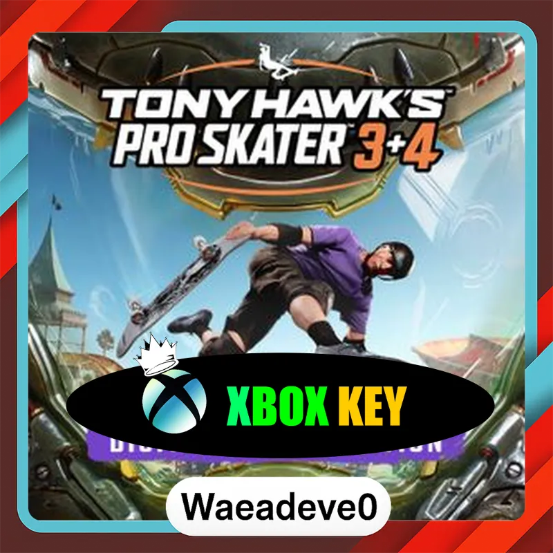 Tony Hawk's Pro Skater 3 + 4 - Digital Deluxe Edition PC/XBOX LIVE Key GLOBAL
