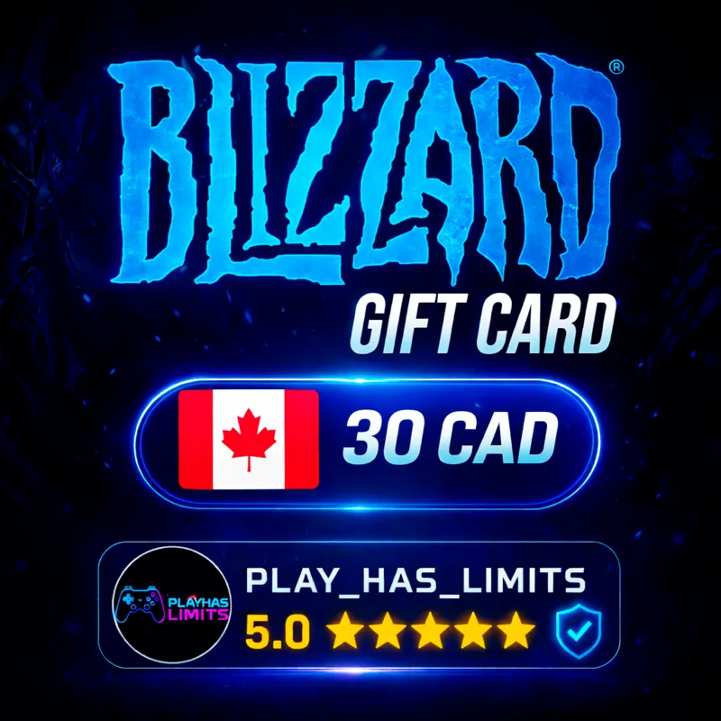 BLIZZARD GIFT CARD 30 CAD | Канада