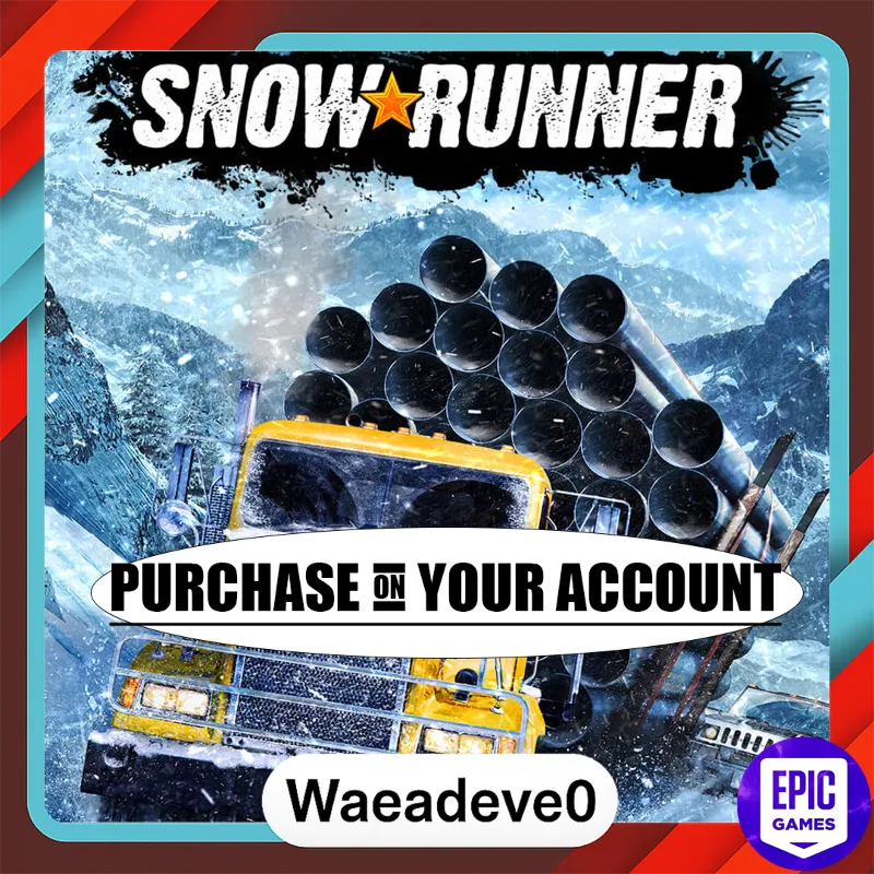 SnowRunner - Epic games - Purchase on your account