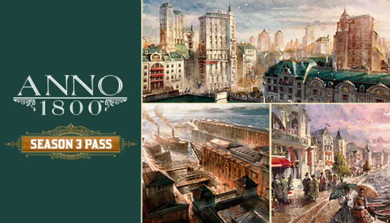 Anno 1800 - Season 3 Pass DLC / Uplay Ключ / Европейский союз | АВТОВЫДАЧА 24/7