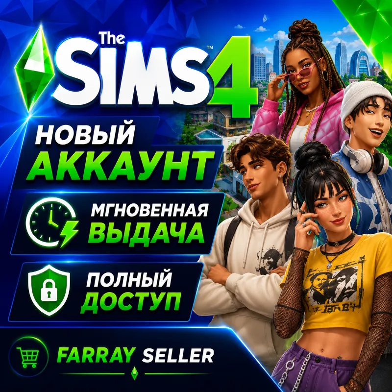 THE SIMS 4 НОВЫЙ АККАУНТ ПОЛНЫЙ ДОСТУП СИМС 4