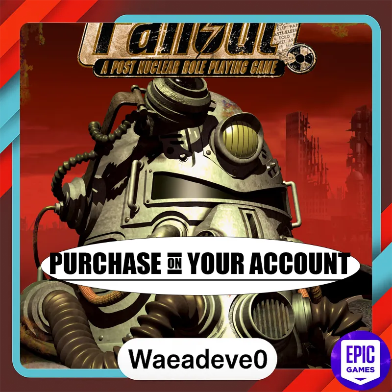 Fallout: A Post Nuclear Role Playing Game - Epic games - Purchase on your account