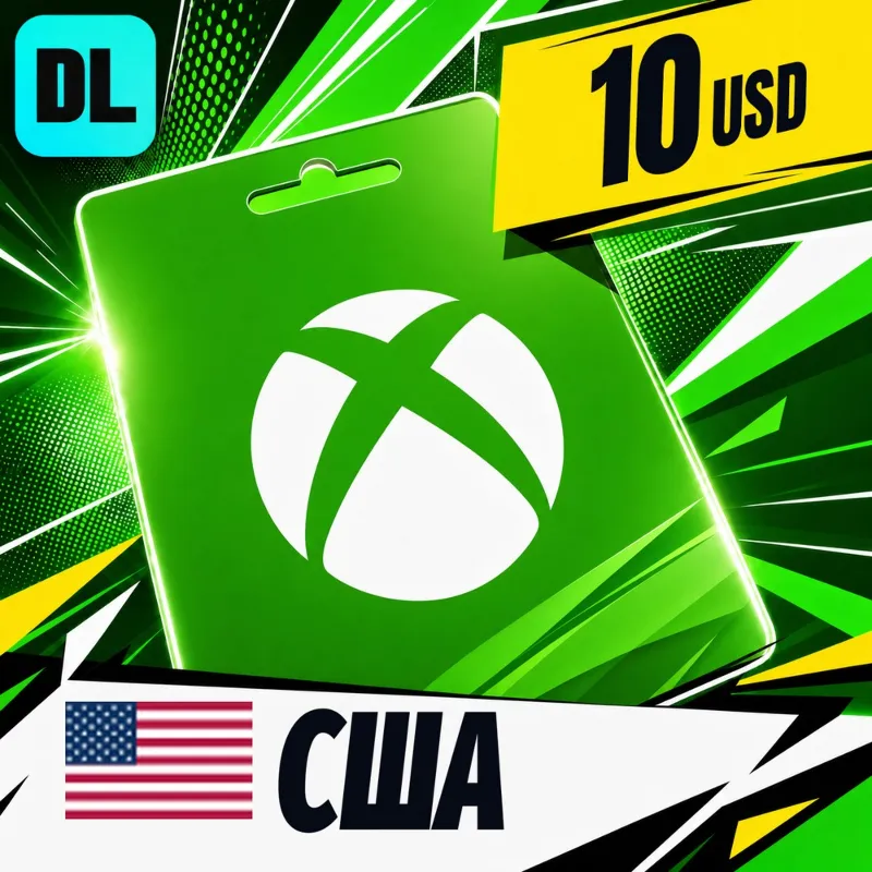 Xbox Gift Card США 10 USD цифровой код — автовыдача 24/7