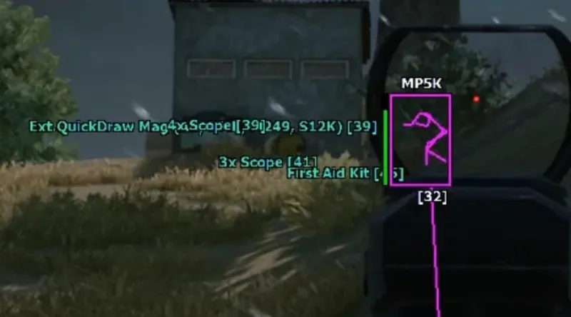 Чит PUBG Wallhack ESP с упреждением (Soft Hub)