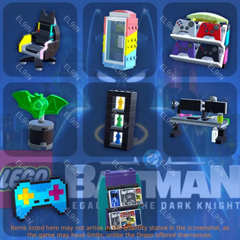 LEGO Batman: Legacy of the Dark Knight Твич Дропсы 8 предметов +