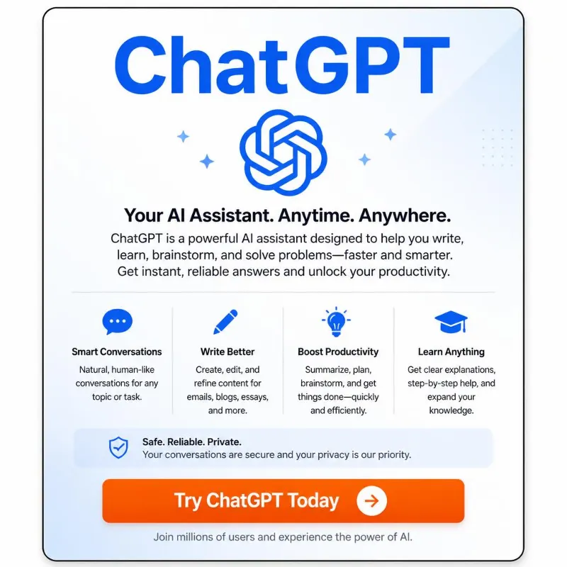 ChatGPT Plus — Подписка на мощный AI-ассистент от OpenAI