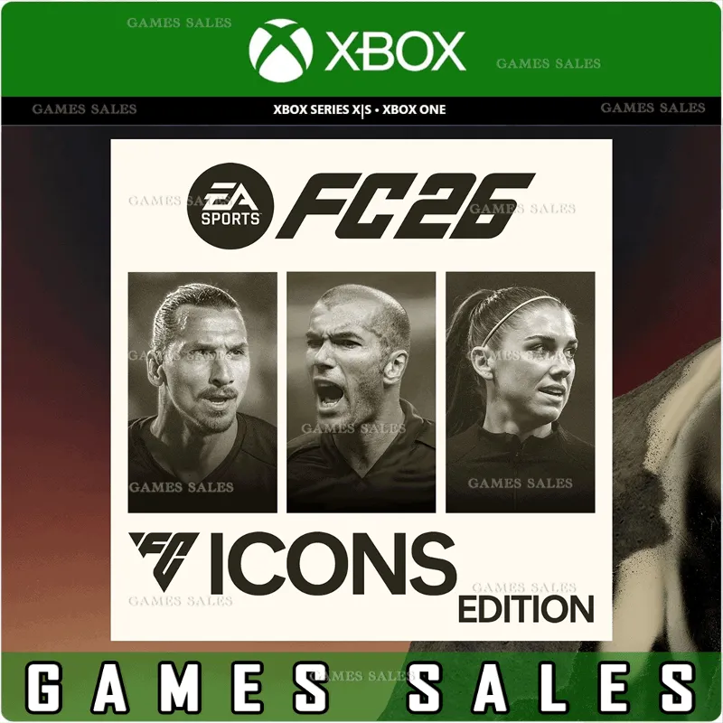 EA SPORTS FC 26 ICONS EDITION + 500 POINTS XBOX ONE & XBOX SERIES X|S КЛЮЧ
