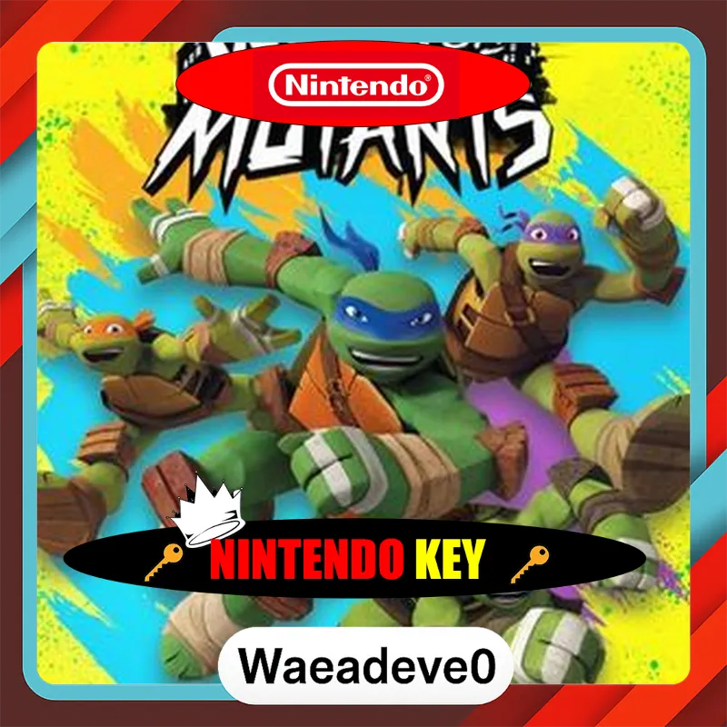 Teenage Mutant Ninja Turtles Wrath of the Mutants (Nintendo Switch) Nintendo eShop Ke