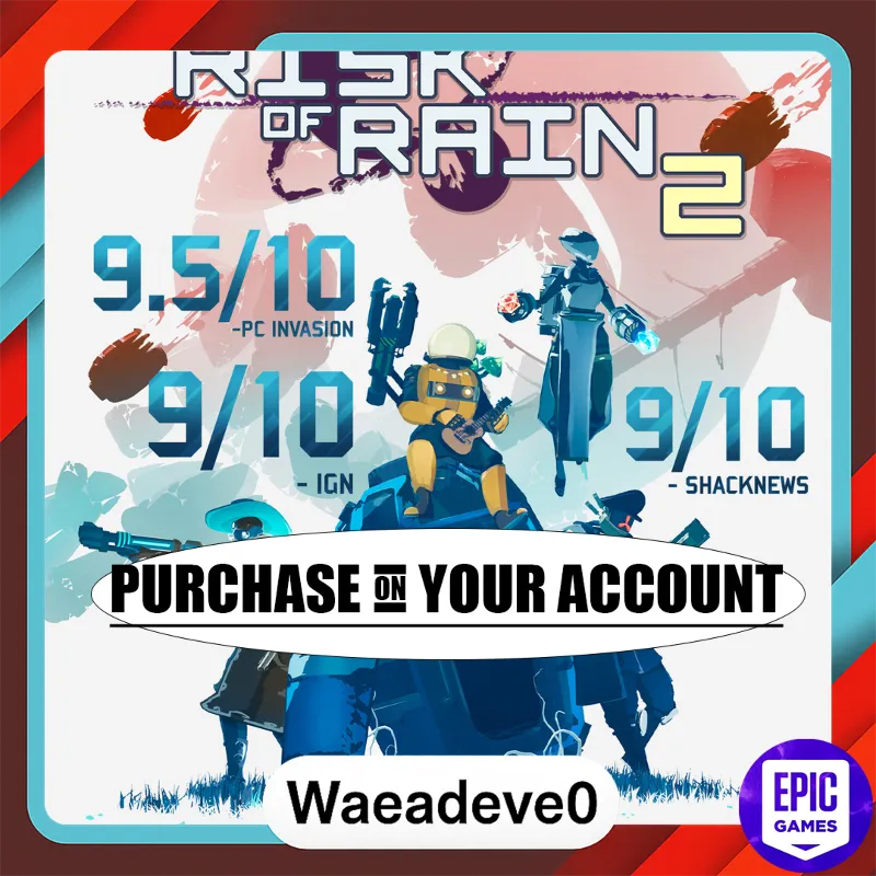 Risk of Rain 2 - Epic games - Purchase on your account