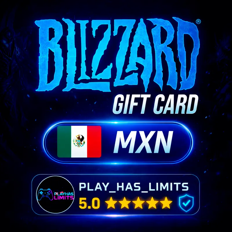 BLIZZARD GIFT CARD 150/350 MXN | Мексика