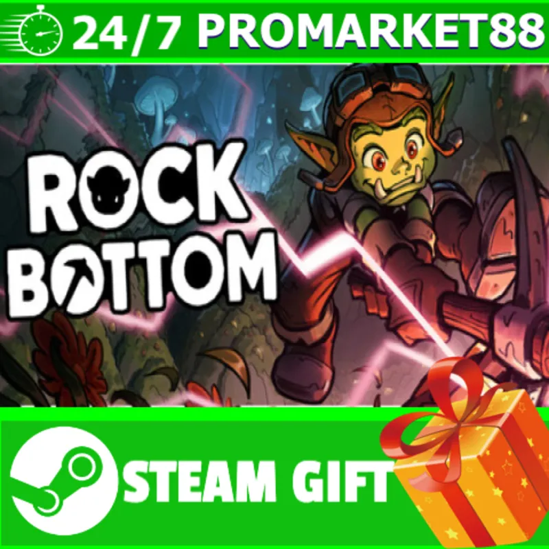 ВСЕ СТРАНЫ+РОССИЯ Rock Bottom STEAM GIFT