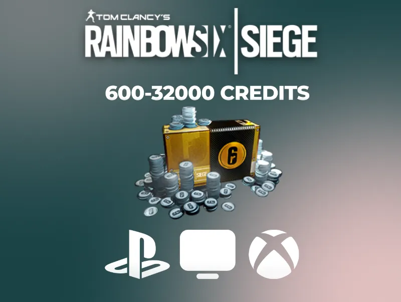 RAINBOW SIX SIEGE R6 | Кредиты 600-32000 ЛЮБАЯ ПЛАТФОРМА
