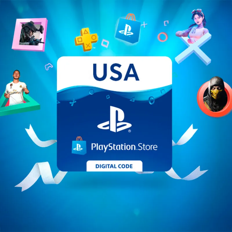 Playstation Network PSN · USA 10-500 USD