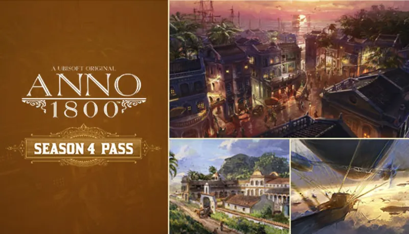Anno 1800 - Season 4 Pass DLC / Uplay Ключ / Европейский союз | АВТОВЫДАЧА 24/7