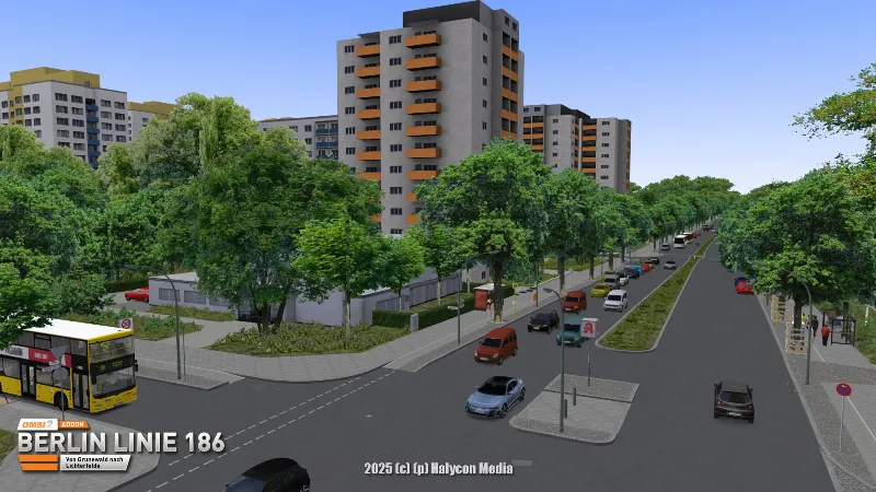 OMSI 2 Add-On Berlin Linie 186 DLC - STEAM GIFT РОССИЯ
