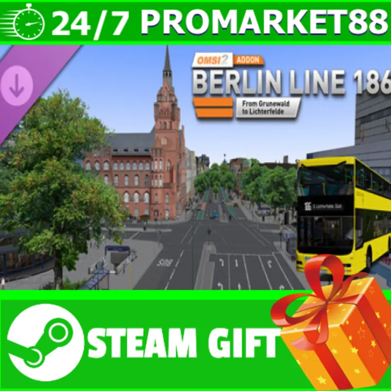 ВСЕ СТРАНЫ+РОССИЯ OMSI 2 Add-On Berlin Linie 186