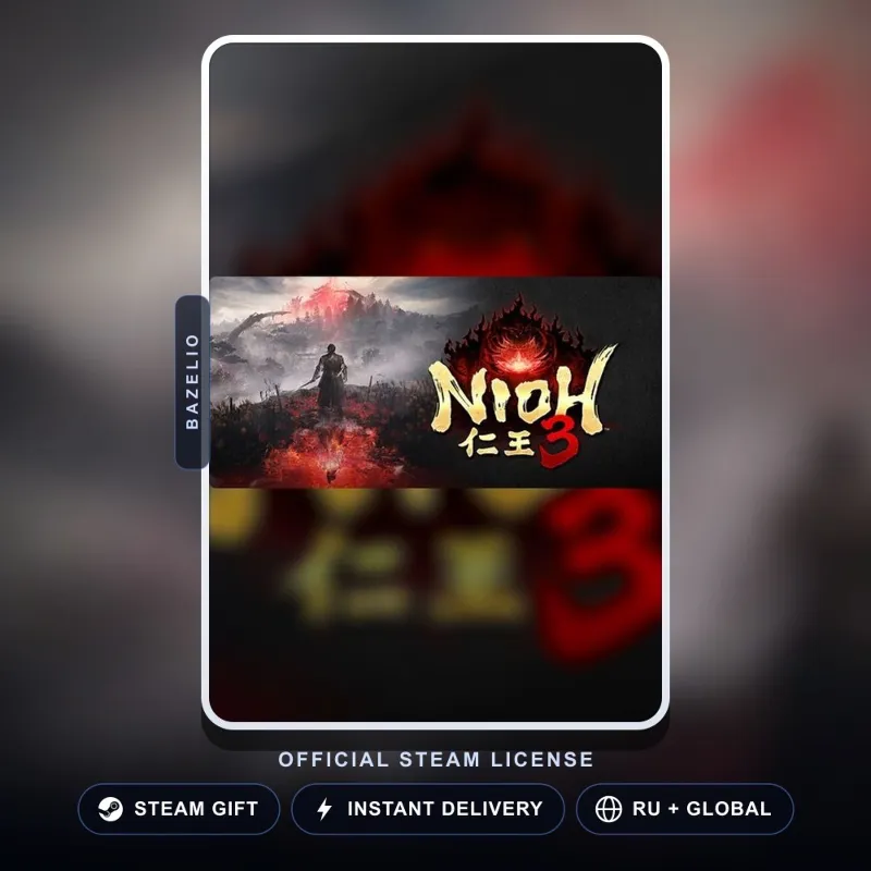 Nioh 3 (Steam Gift) · РФ и весь мир · Автодоставка 24/7
