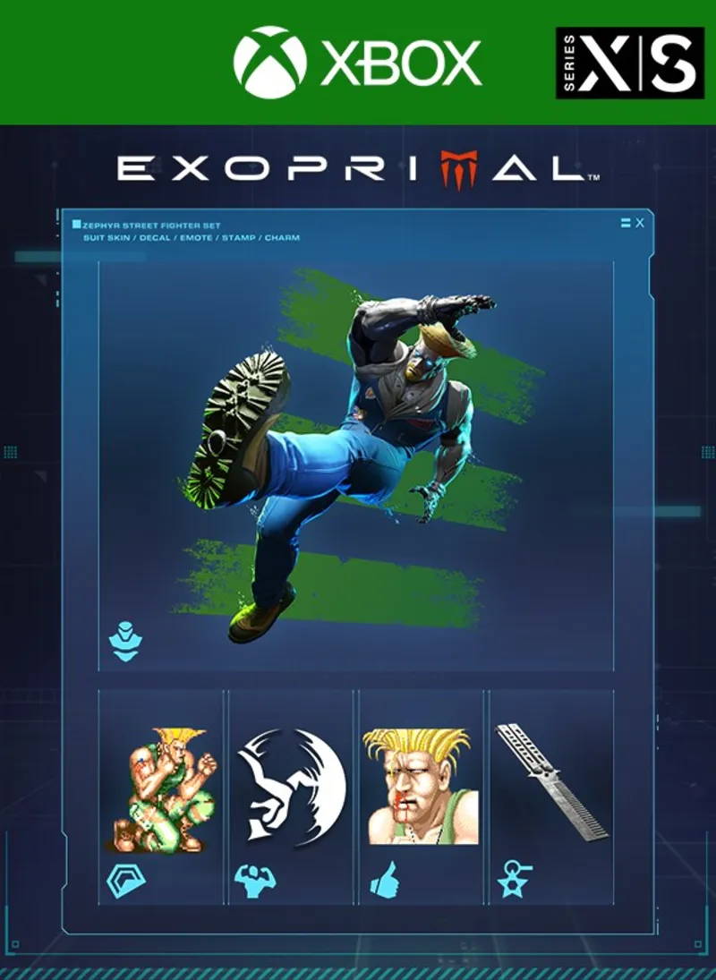 Zephyr Street Fighter Set XBOX